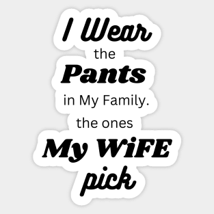 Funny Husband Quote Sticker